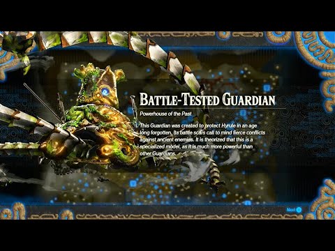 Hyrule Warriors Age of Calamity - EX Alert Forgotten Temple - Unlocked Battle Tested Guardian!