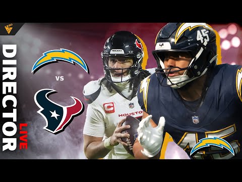 Chargers vs Texans: Watch Party Week 17 (2025) | Director LIVE