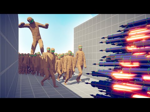 100x ZOMBIE MUMMY + GIANT vs EVERY GOD - TABS | Totally Accurate Battle Simulator 2023