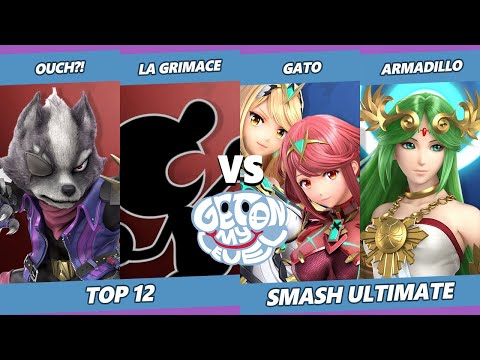 GOML 2022 Top 12 - Ouch?! & LA GRIMACE Vs. Gato & Armadillo - SSBU Ultimate Tournament