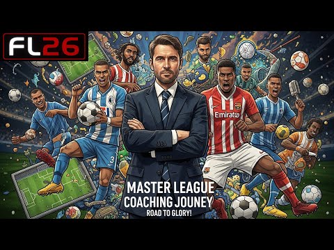 SP FOOTBALL LIFE 2026 | Master League Coaching Journey #Road To Glory | Gameplay + Full Mods