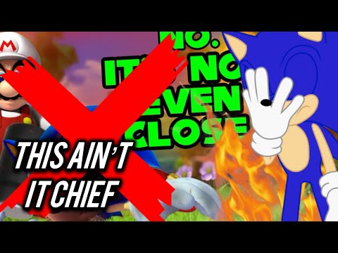 Debunking The WORST Take On Mario VS Sonic I'VE EVER SEEN!!!