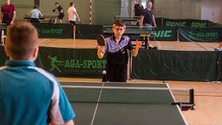 Artur Piersa umacnia się na pozycji lidera w tenisowym Grand Prix (zdjęcia, wideo)