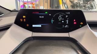 2023-2025 Toyota Prius Hybrid, Prius Prime - How To Activate Engine Inspection And Maintenance Mode