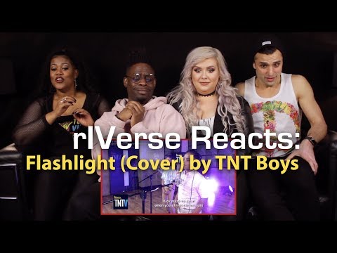 rIVerse Reacts: Flashlight by TNT Boys - Live Cover Reaction