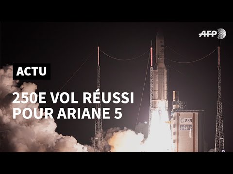 Ariane 5 décolle pour son 250ème vol | AFP Images
