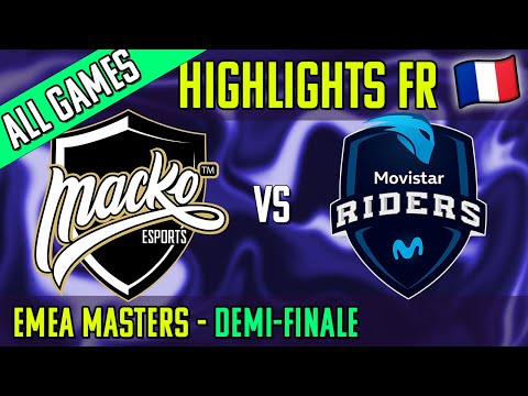 MCK vs MRS Highlights FR | DEMI-FINALE EMEA Masters 2023| Macko Esports vs Movistar Riders all games