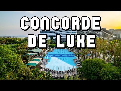 Concorde De Luxe Resort Antalya Turkey 2025