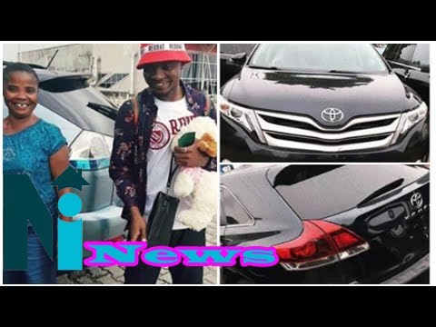 Ghanaian dancehall musician Murphy Mccarthy buys Toyota Venza for his mother
