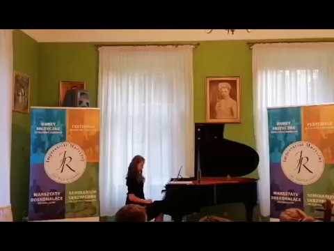 Weronika Boguś Burgmüller Ballada  op. 100 nr 15 (z efektem walnięcia:))
