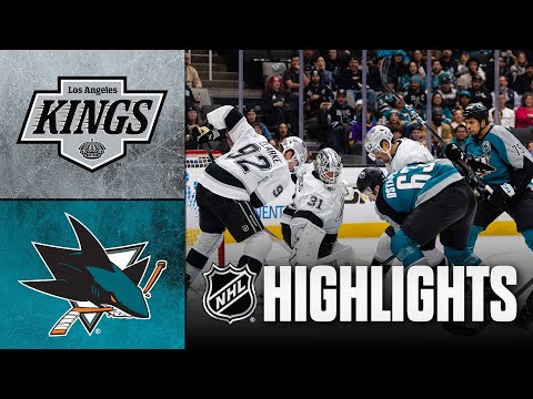 NHL Highlights | Kings vs. Sharks | November 20, 2025