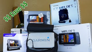 Fishfinder for kayak and ice fishing