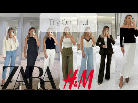 ZARA + H&M New collection ** | TRY on Haul |**