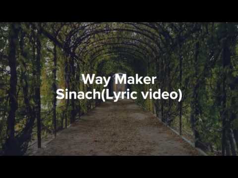 Sinach - Way Maker with lyrics (Gospel)