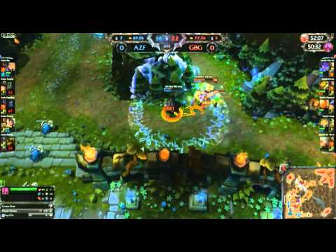 Azubu Frost vs Gambit Game 1 @ IEM Katowice | last teamfight