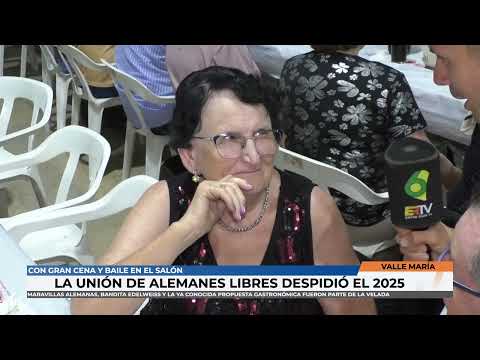 Valle Maria   La Unión de Alemanes Libres y sus descendientes despidió el 2025