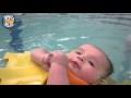 Watersafe Swim School Sweet BABY James BACK FLOATS BETTER