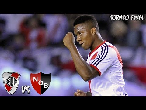 River Plate 1 vs Newells 0 | Torneo Final 2014 - Fecha 11 - Gol de Carbonero
