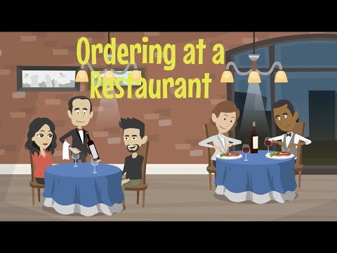 Comida e em um restaurante