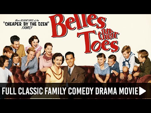 Belles on Their Toes (1952) | Full Classic Family Comedy Drama Movie | Jeanne Crain, Myrna Loy
