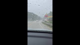 Flooding on Bridgeport Hill in Harrison County, West Virginia