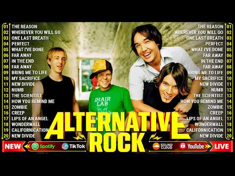 Hoobastank, Keane, Oasis, Coldplay, Audioslave, 3 Doors Down | Best Alternative Rock Songs 2000s