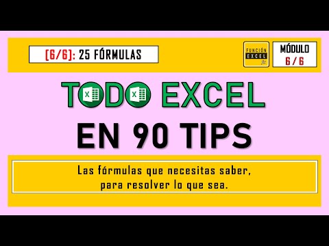 💥 SÚPER CURSO INTENSIVO DE EXCEL | MÓDULO 6: FÓRMULAS FUNDAMENTALES