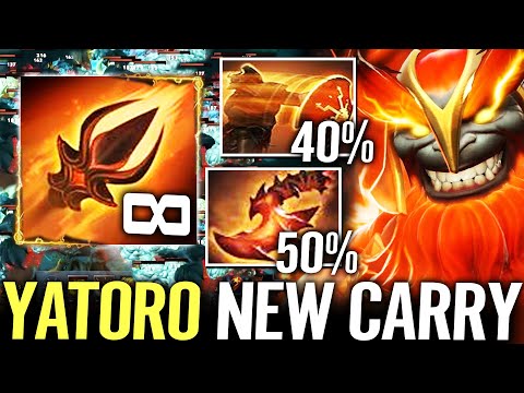 🔥 YATORO Brand New Carry — Mars REBUKE + Overwhelming Blink 90% Slow WTF GODLIKE Dota 2 Pro