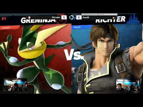 Sink or Swim 161 Winners Finals - Stroder (Wolf, Greninja, Joker) vs Asotil (Richter)
