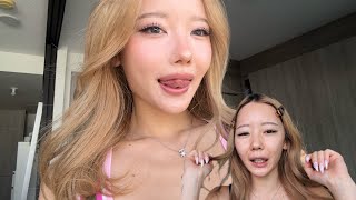 最新のトレンディな毎日メイク