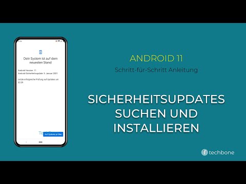 Sicherheitsupdates suchen und installieren [Android 11]