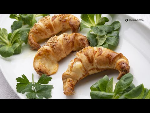 Croissant de jamón y queso ¡No encontrarás una receta más sencilla!