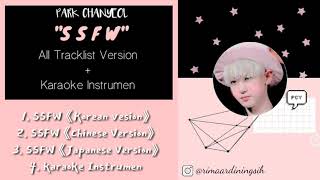 All tracklist (korean, chinese and japanese) version + karaoke instrumen of &quot; SSFW&quot; chanyeol exo