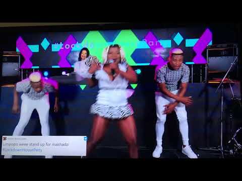 Makhadzi Sugar sugar Performance Lockdown house party