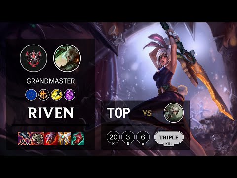 Riven Top vs Camille - EUW Grandmaster Patch 11.3