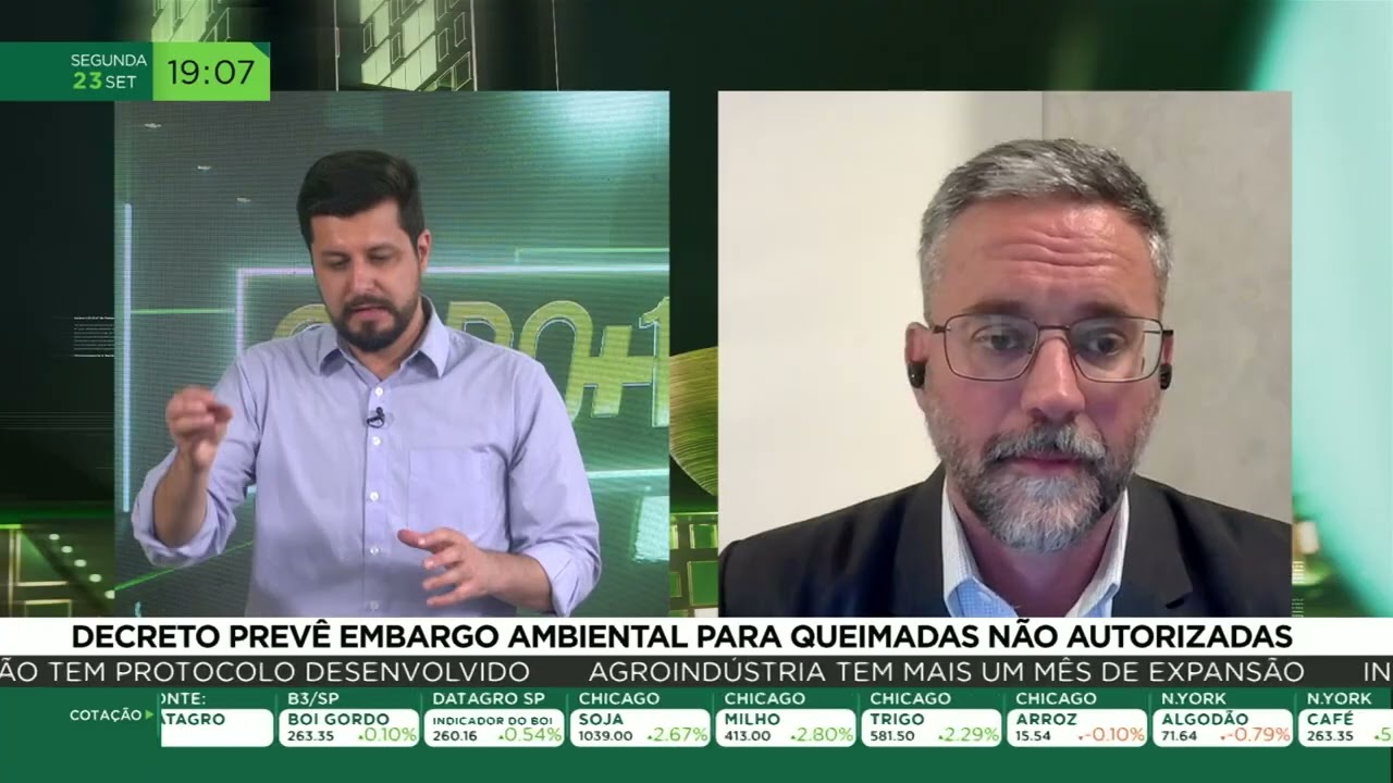 Decreto prevê embargo ambiental para queimadas não autorizadas