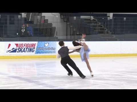 2013 MW Sectionals, Junior Free Dance, Hannah Rosinski and Jacob Jaffe.mp4