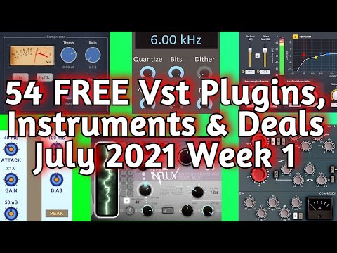 54 Best New FREE VST PLUGINS, Vst Instruments, Sample Packs & HUGE DEALS - July 2021 Week 1