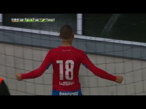 MÅL: Jordan Larsson svarar upp på AIK:s kvittering - chippar in 2-1 - TV4 Sport