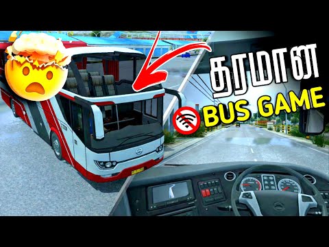 I Tried Best Bus Simulator Game on Mobile 😍 Tamil