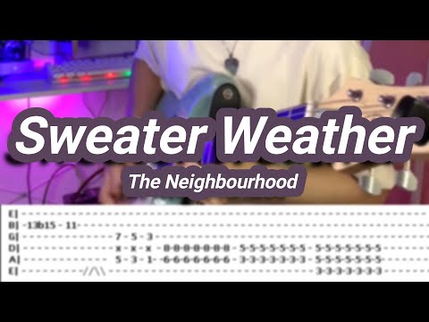 Sweater Weather |©The Neighbourhood |【Guitar Cover】with TABS