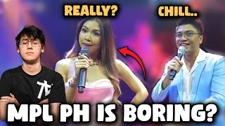MPL HOST MARA FIRES BACK AT FWYDCHICKN AFTER SAYING MPL PH IS BORING...😳😳