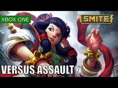 SMITE Gameplay Xbox One Assault Versus as Ne Zha - Stop pushing them out of my abilities