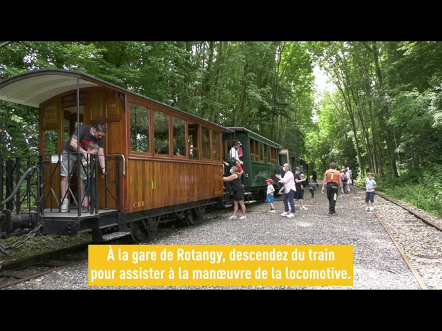 Le train à vapeur de Crèvecoeur-le-Grand