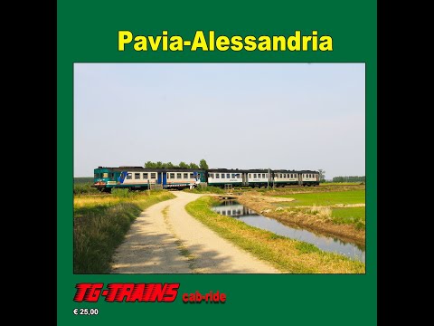 Pavia-Alessandria-Pavia via Torreberetti, in cabina di guida della ALn 668.1105+668. 23/07/2014