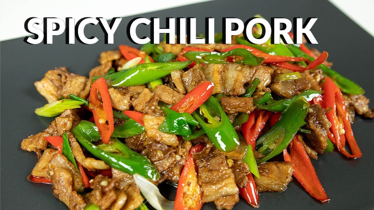How To Make Spicy Chili Pork - Fast & Delicious Stir Fry!