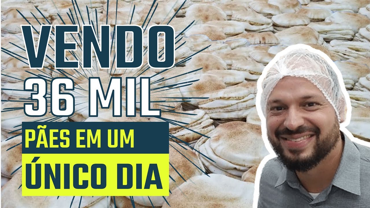 36 MIL PÃES VENDIDOS POR DIA! - Visitei a fábrica de pão sírio | Ewerton Santana