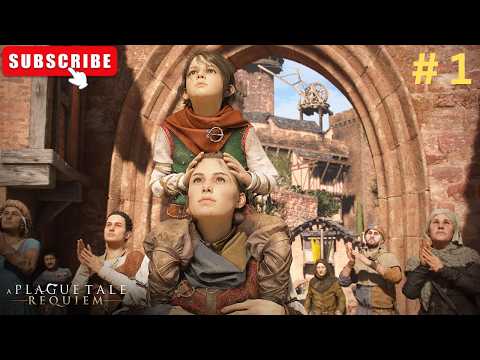 Amicia aur Hugo ki Dangerous Journey....New Adventure Begins | A Plague Tale Requiem Gameplay #1
