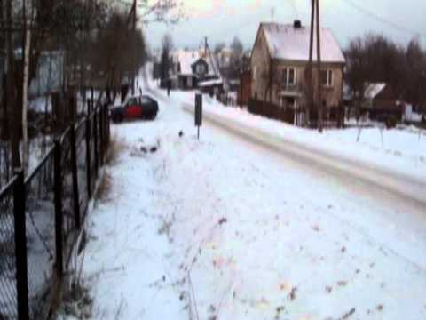 TaK jAkBY DRIFTT i głupia próba palenia opon Bartków 2010