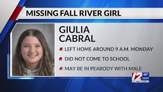 Police searching for missing Fall River girl